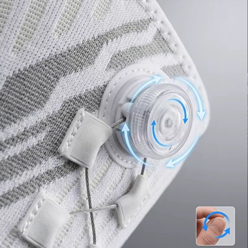 Genouillères de protection ajustables avec bouton de compression et fermeture magnétique souple pour le volleyball, le football et les sports