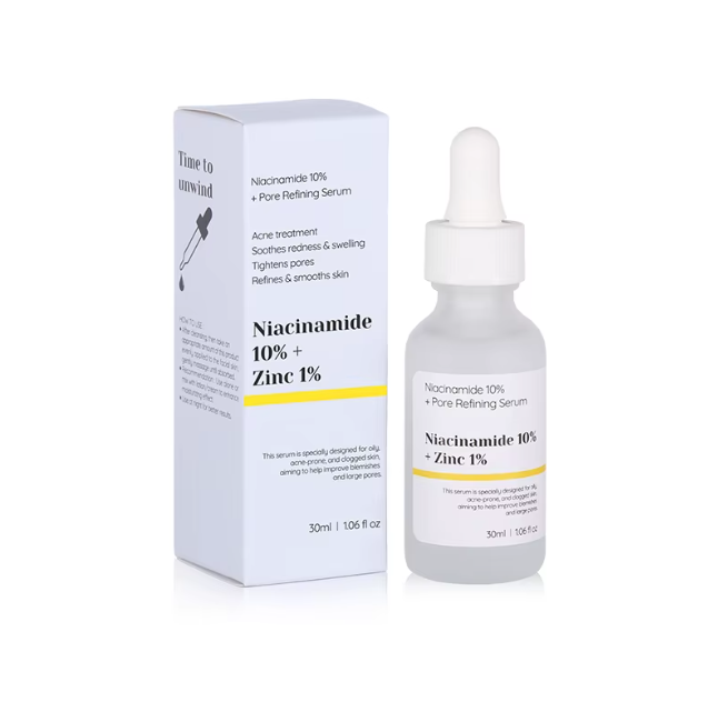 Sérum Personnalisé Anti-rides et Hydratant à l'Acide Salicylique et au Niacinamide pour le Soin de la Peau du Visage