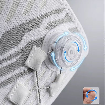 Genouillères de protection ajustables avec bouton de compression et fermeture magnétique souple pour le volleyball, le football et les sports