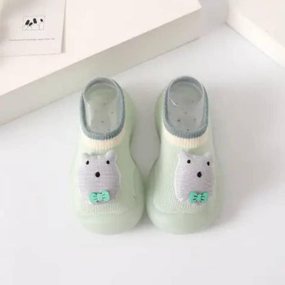 Chaussures chaussettes 3D pour bébé, baskets respirantes et antidérapantes pour la première marche, chaussons de sol pour enfant, fille et garçon,