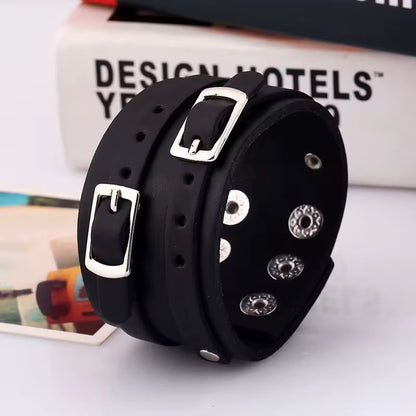 Bracelet en cuir  Véritable pour homme